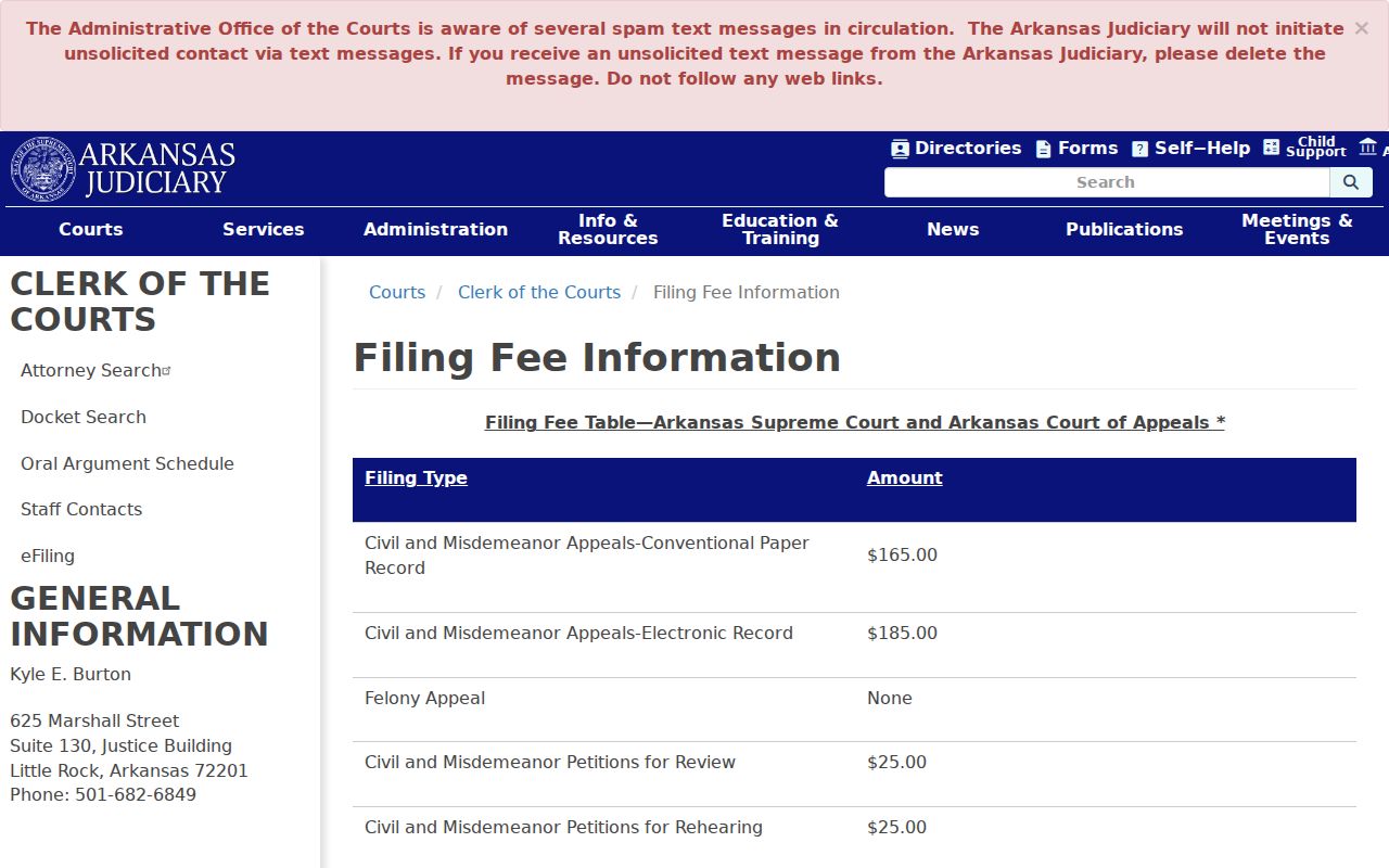 Danville court docket filing information source